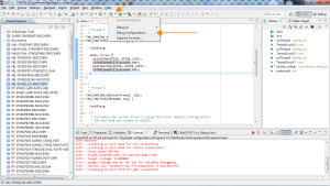 Debug Configurations Debug Configurations